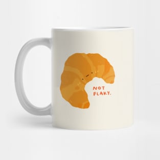 'Not Flaky' Croissant Mug